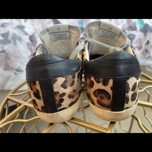 Leopard Golden Goose Superstars - Picture 4 of 9